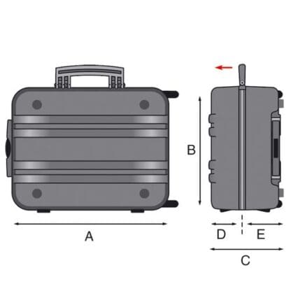 GT Line New Mega Wheels PEL Tool Case